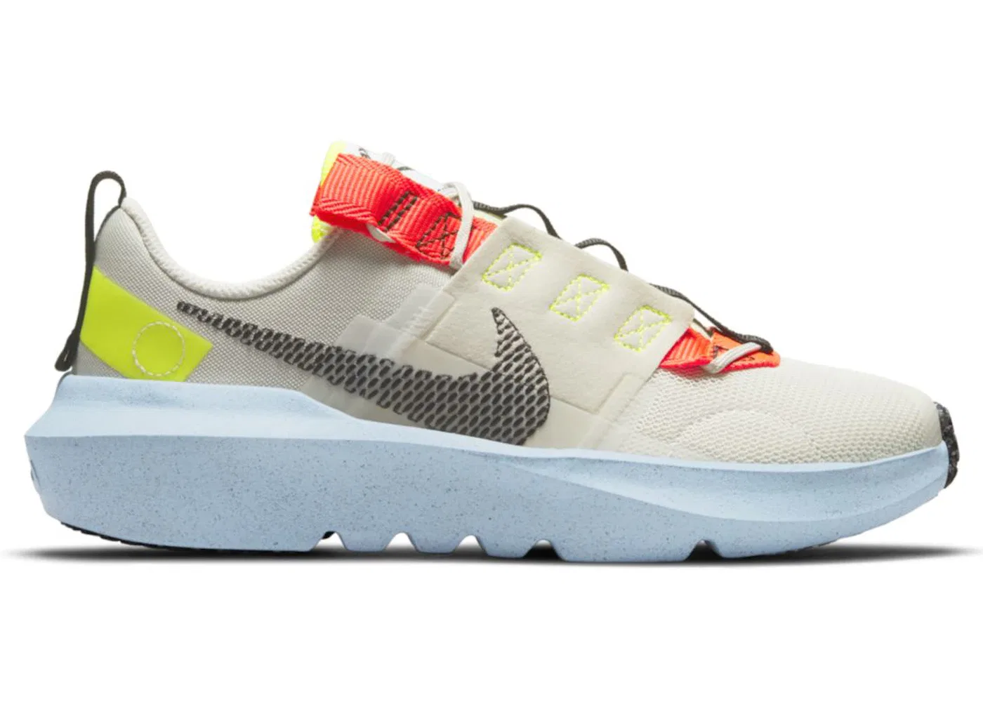 Детские кроссовки lifestyle Nike Crater Impact, Light Bone/Stone/Volt/Black