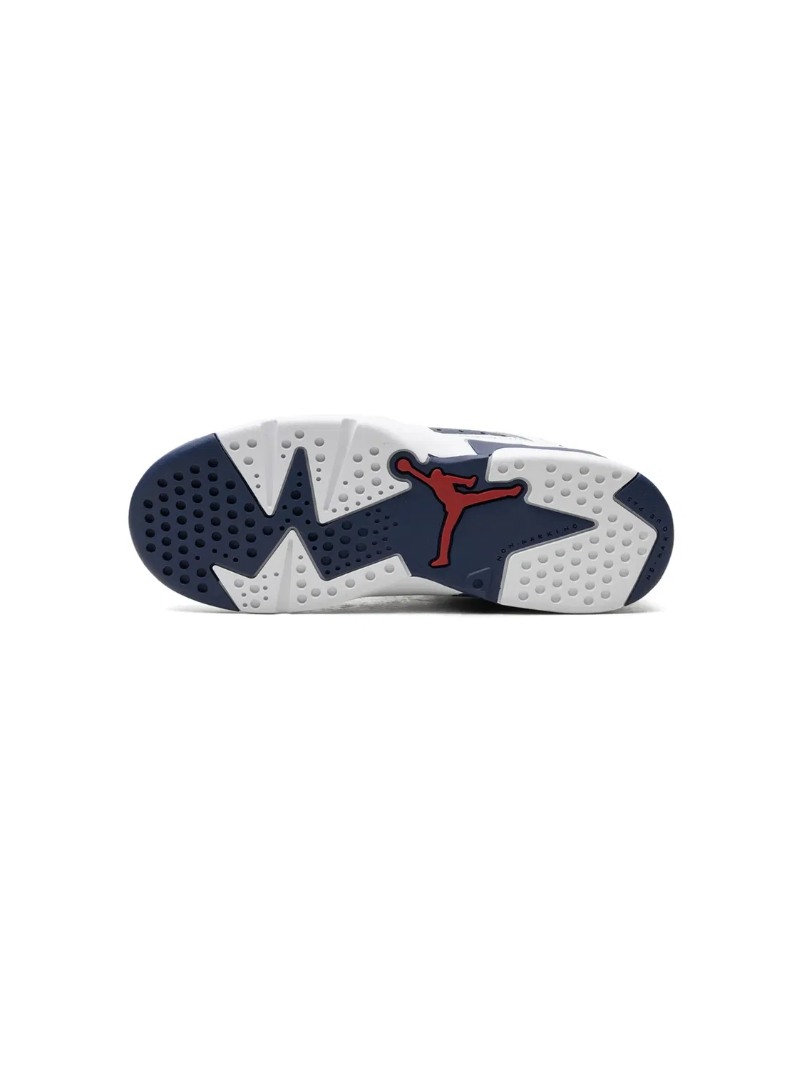 Кроссовки Jordan 6 Retro "Olympic", белый — фото 3