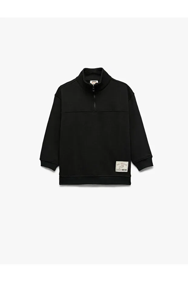 Детское худи для мальчиков с длинным рукавом Koton, Black