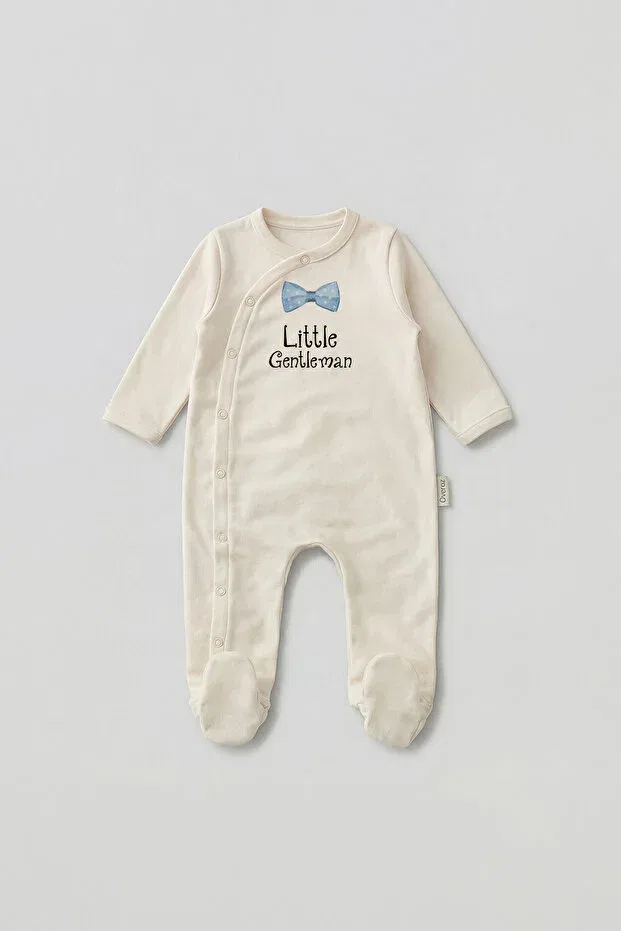 Детский комбинезон для мальчиков с принтом Little Gentleman Overoz, Sugar Bleach — фото 2