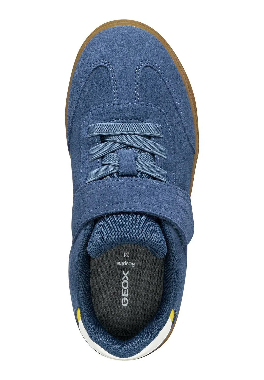 J новые кроссовки Emberlix для мальчиков Geox, Denim Lime — фото 3
