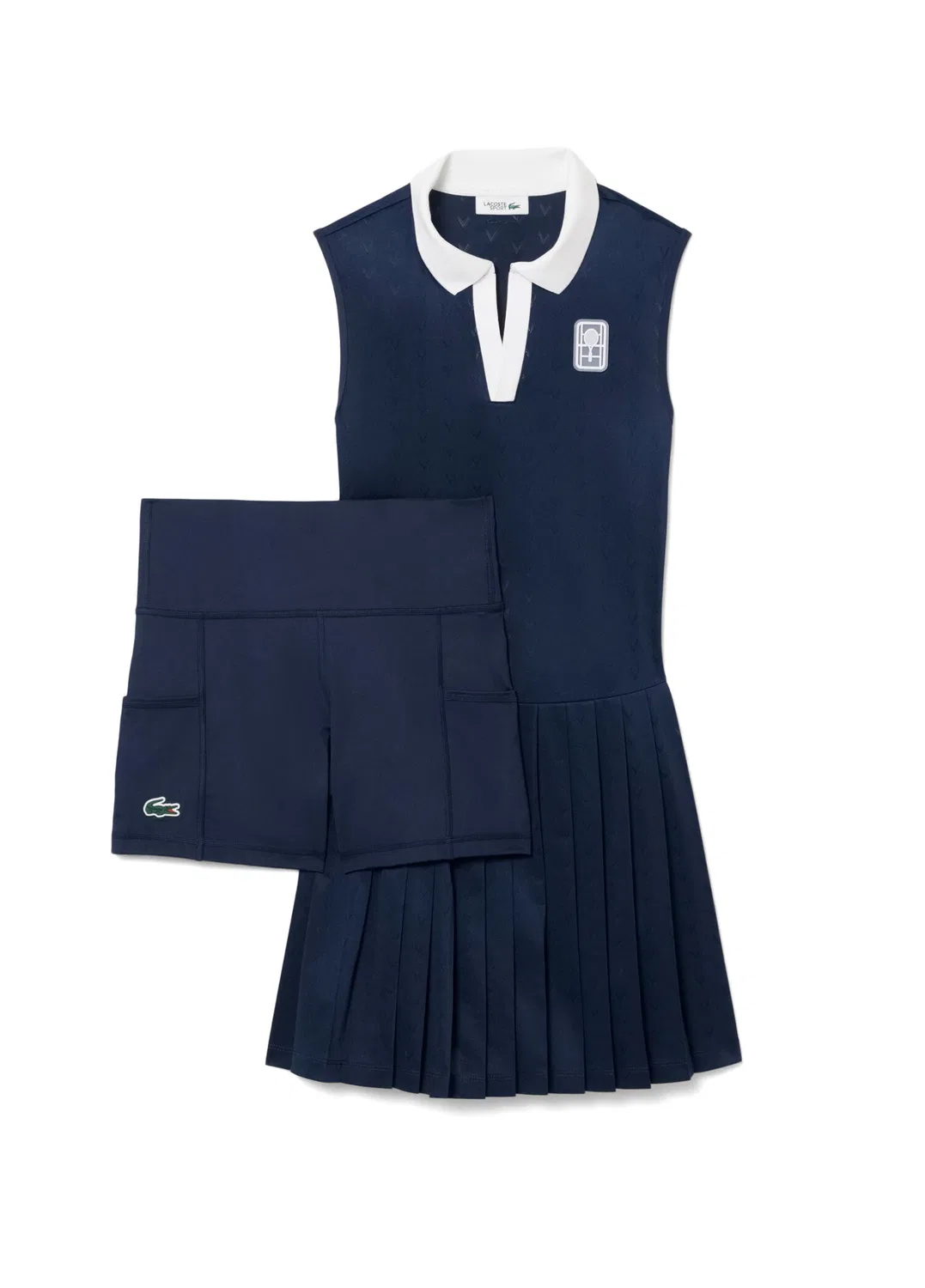 Платье Lacoste Sport Slim Fit, Lacivert