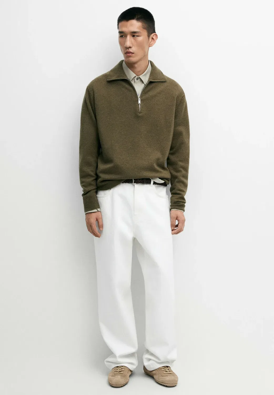 Прыгун Massimo Dutti, Dark Green — фото 2