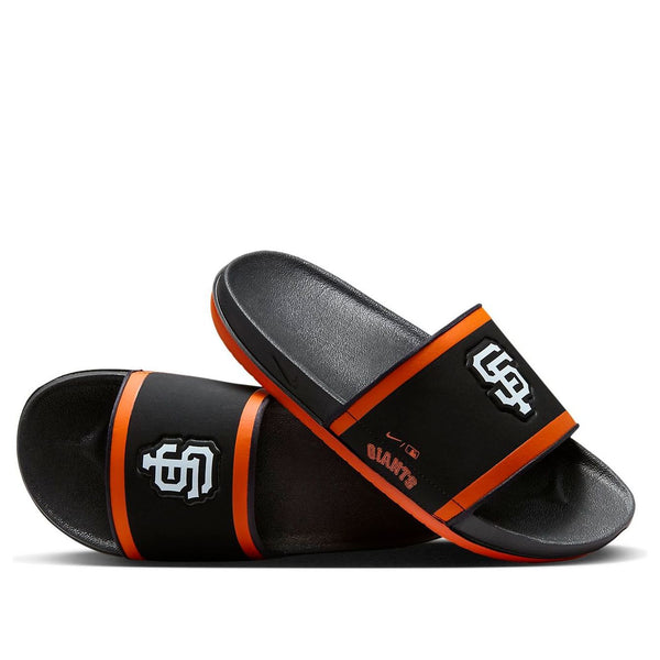 

Тапочки mlb x offcourt slide 'san francisco giants' Nike, черный