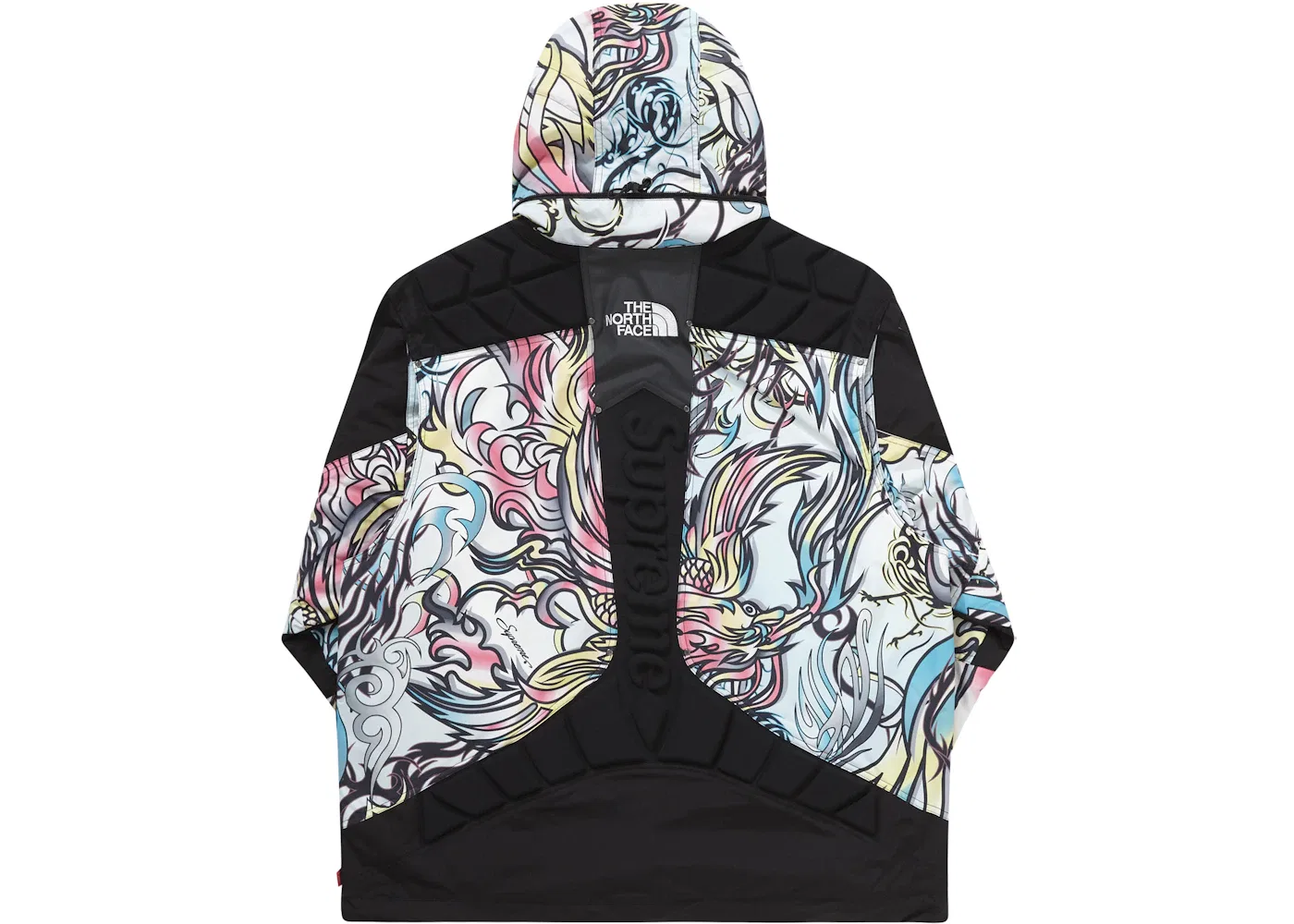 Мужская куртка с водонепроницаемым нейлоновым материалом Jacket (FW22) Supreme, Multicolor Dragon — фото 3