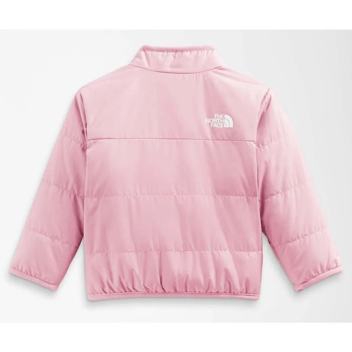 Детская куртка утепленная двусторонняя Mossbud The North Face, Cameo Pink — фото 3