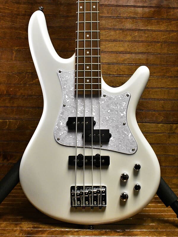 

Бас-гитара Ibanez SRMD200D, жемчужно-белый IBANEZ SRMD200DPW 4 STG EL BASS