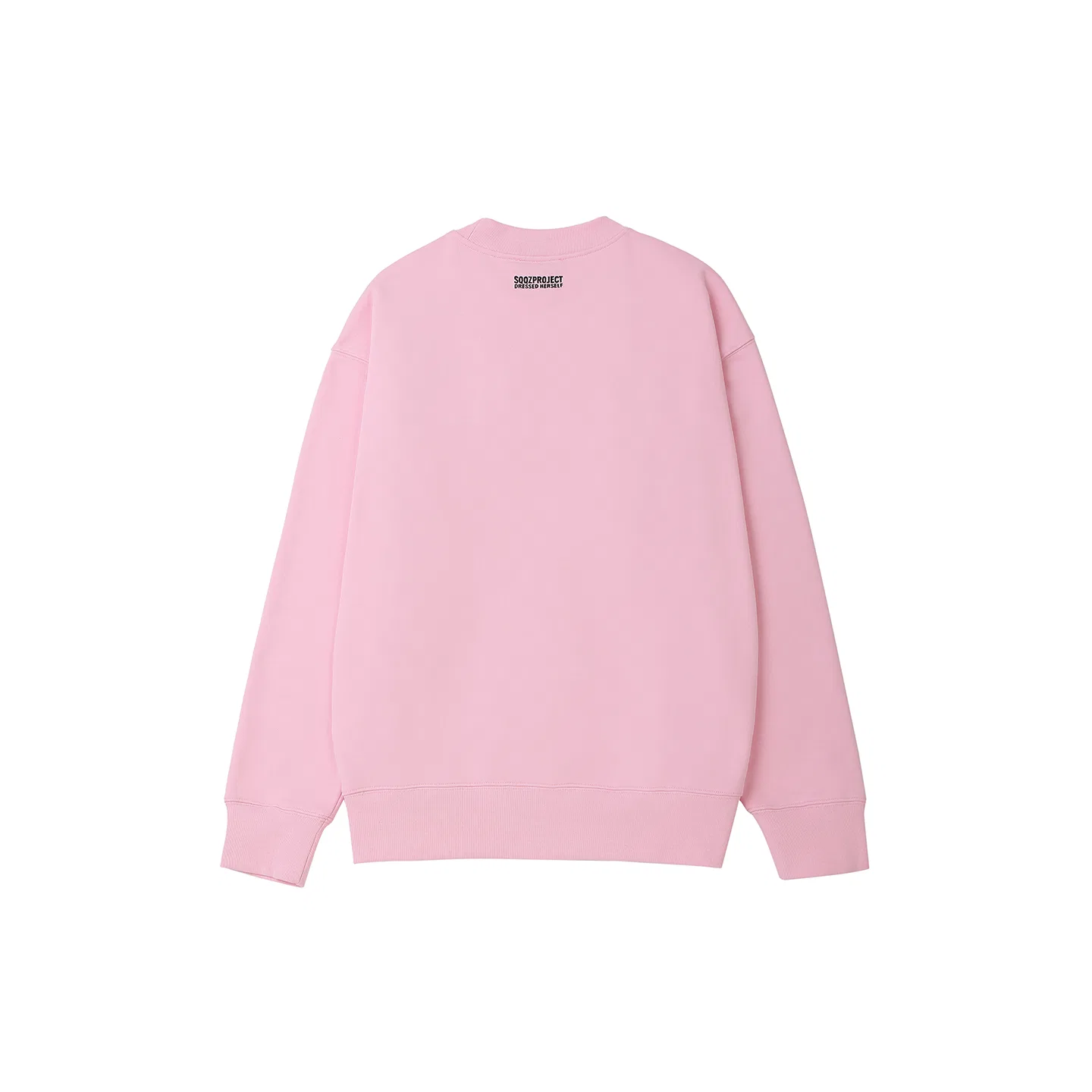 Детский свитшот свободного кроя Purple Crew Neck Loose Fit Sweatshirt SQQZ Project — фото 4