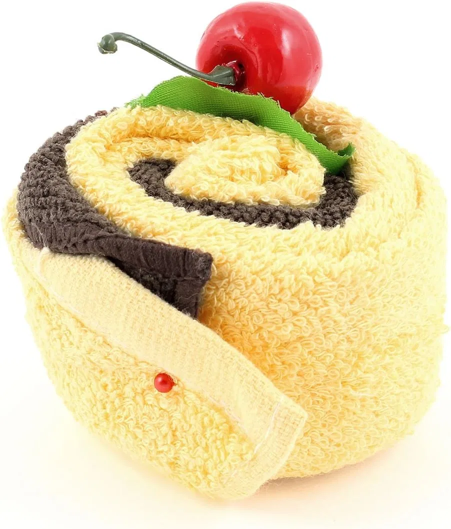 Очищающие салфетки Cherry Decor Square, Ruilogod, 2 шт, Желтый кофе
