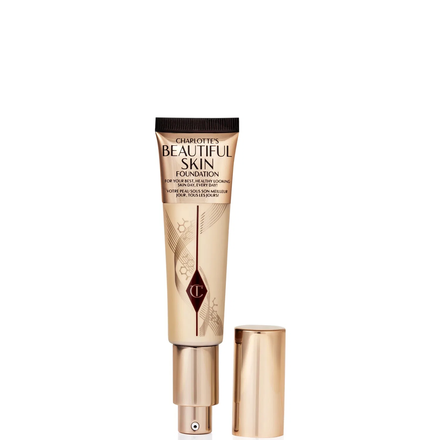 Тональный крем Beautiful Skin Foundation Charlotte Tilbury, 30 мл, 2 Warm