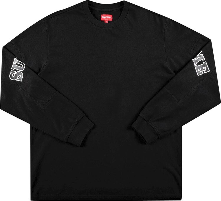

Лонгслив Supreme Cutout Sleeves Long-Sleeve Top 'Black', черный