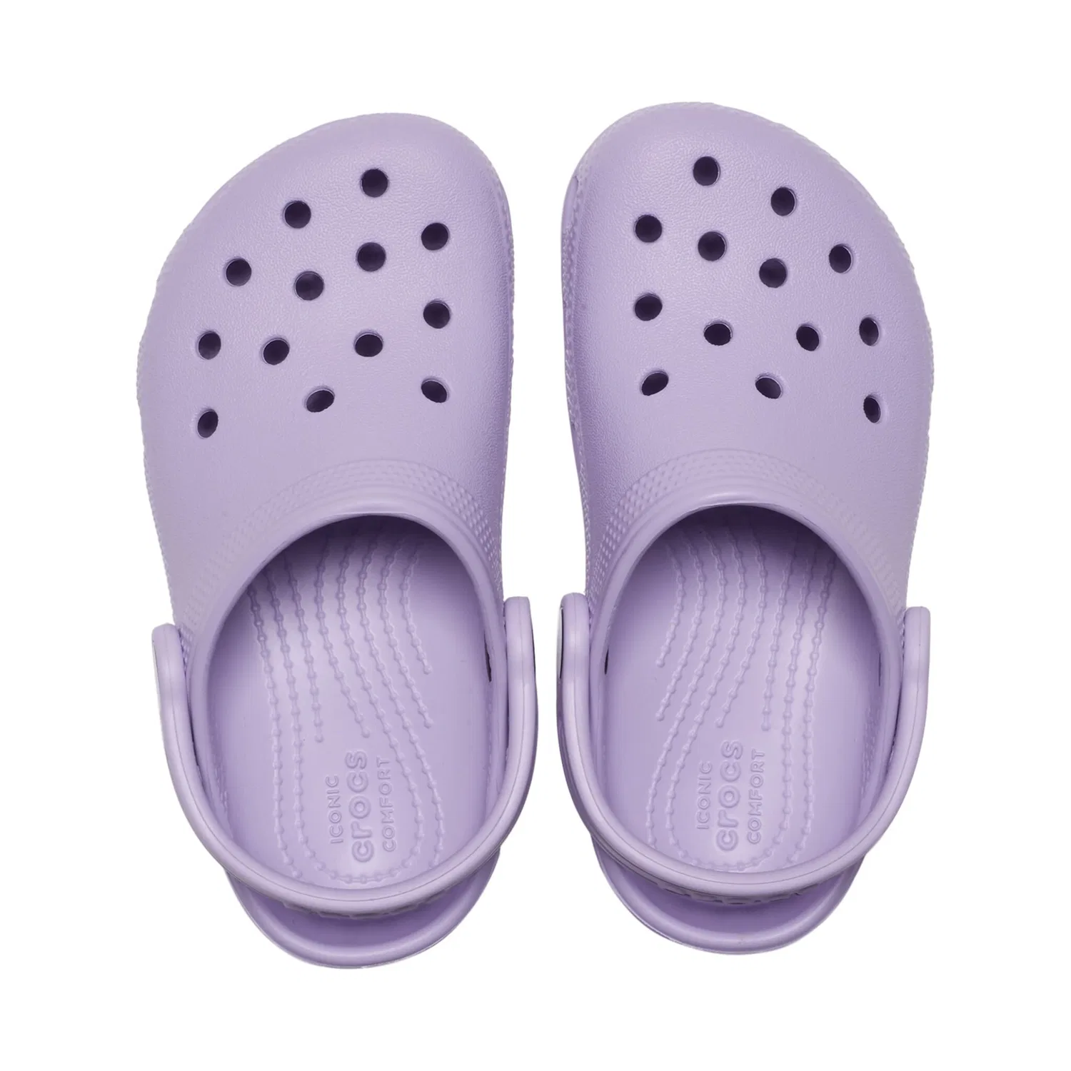 Детские сабо с вентиляционными отверстиями Classic Clog Crocs, Purple — фото 4
