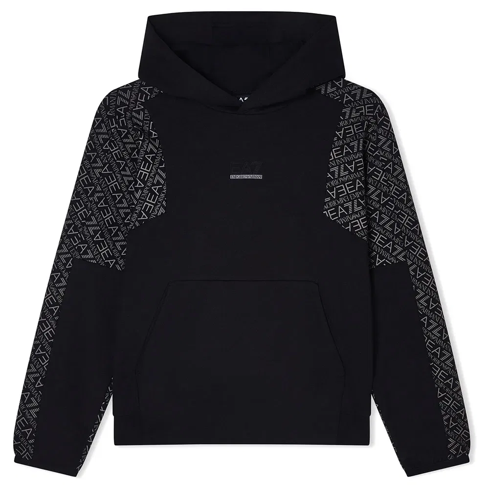 Свитшот EA7 Emporio Armani, черный