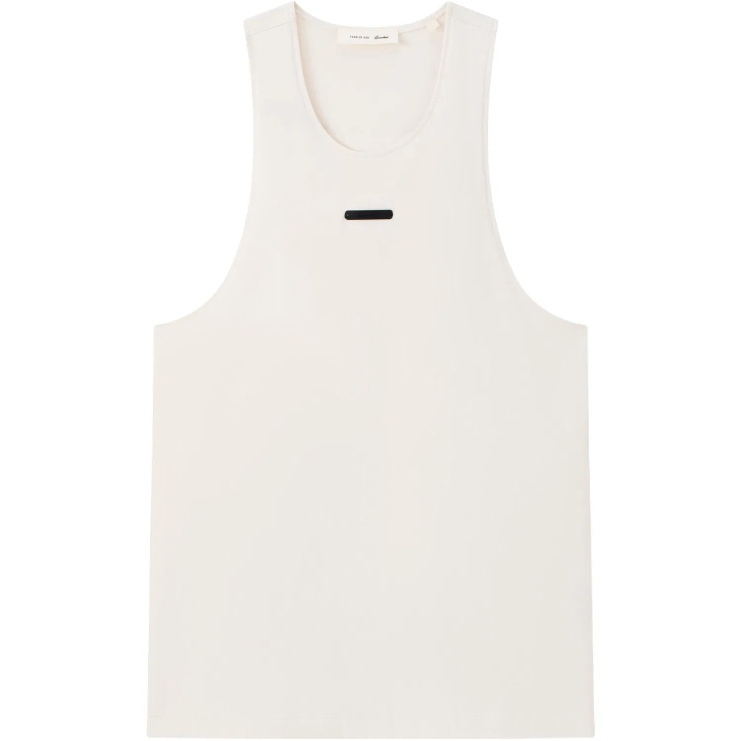 Детская майка без рукавов с круглым вырезом Fear Of God Essentials, Ivory White