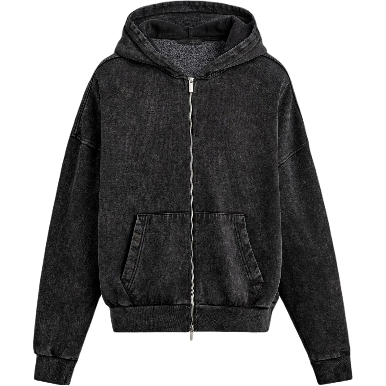 Мужская толстовка с капюшоном Dark Gray ZARA, Темно-серый