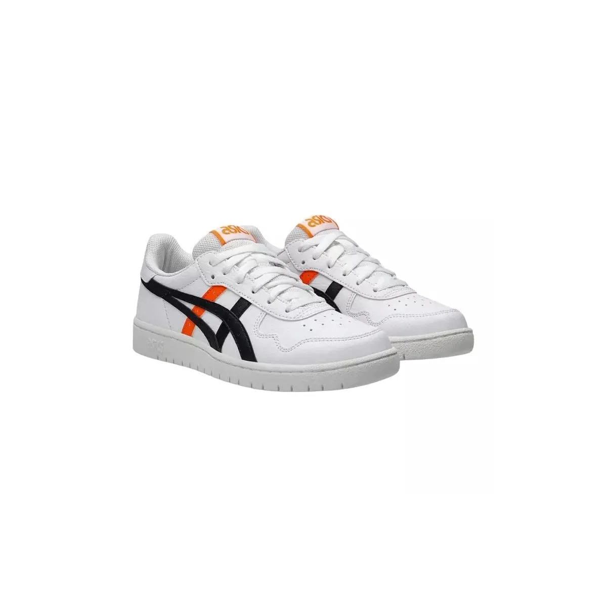 Детское кроссовки для мальчиков низкие ASICS Japan S GS, White Orange Shocking — фото 2