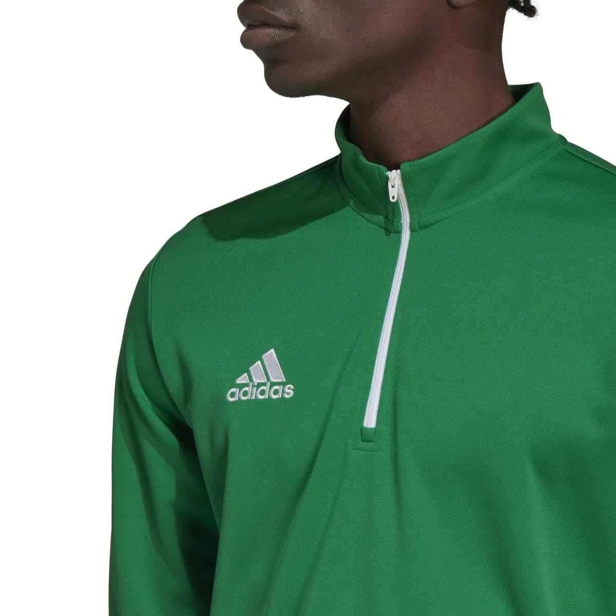 Мужская тренировочная куртка Entrada 22 adidas, Team Green / White — фото 3