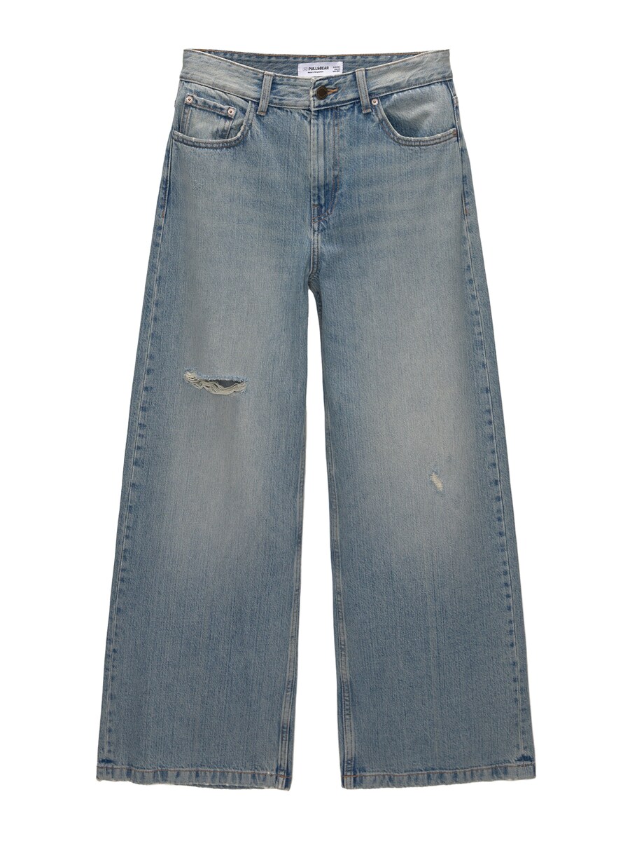 

Джинсы Pull&Bear Wide leg Jeans, синий