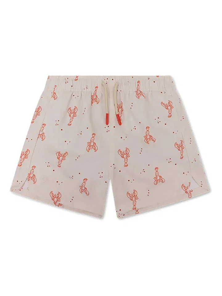 Шорты для плавания с принтом Little Lobster Swim Essentials, оранжевый