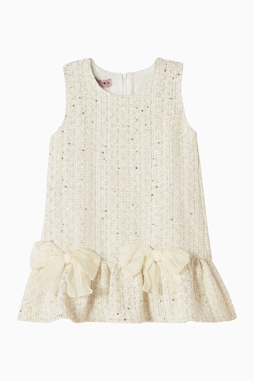 Платье с бантом Tweed Phi Clothing