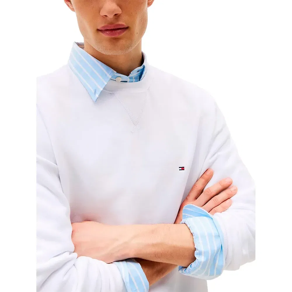 Свитшот Essential Tommy Hilfiger, белый — фото 3