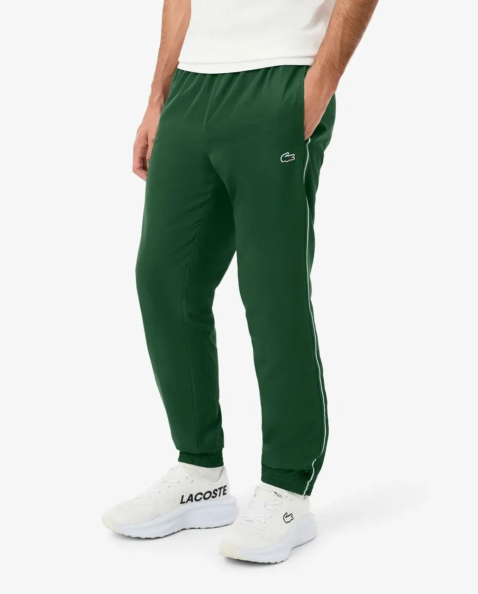 Мужские спортивные брюки из полиэстера Lacoste, Verde — фото 3