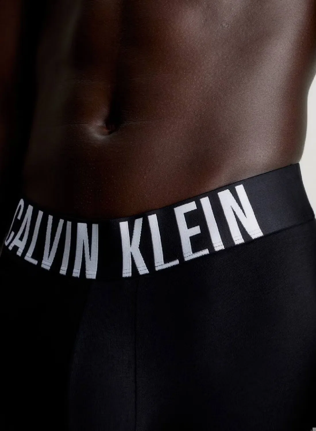Трусы-боксеры хлопковые комплект 3 шт Intense Power Calvin Klein, черный — фото 4