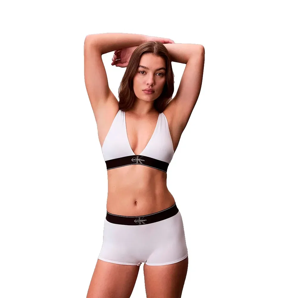 Бюстгальтер треугольный Calvin Klein, белый