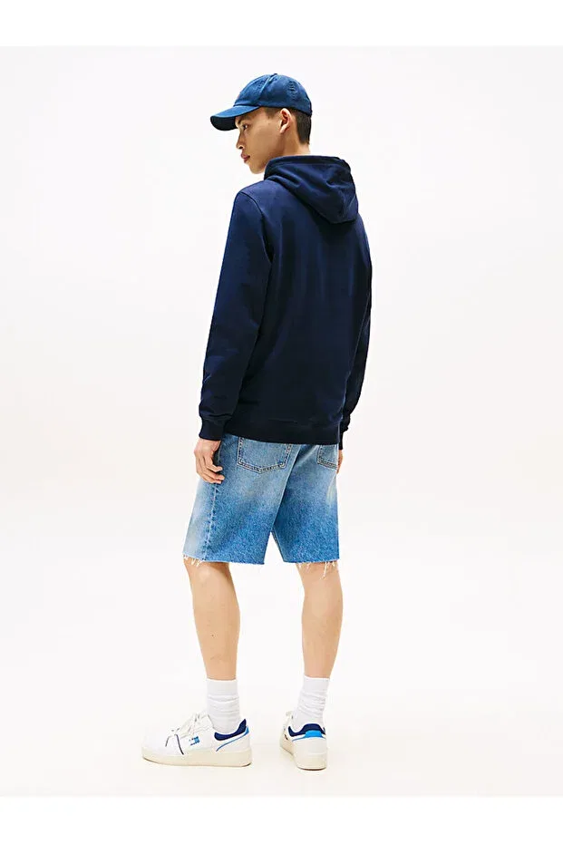 Мужские свитшот с капюшоном Tommy Hilfiger, Blue — фото 4
