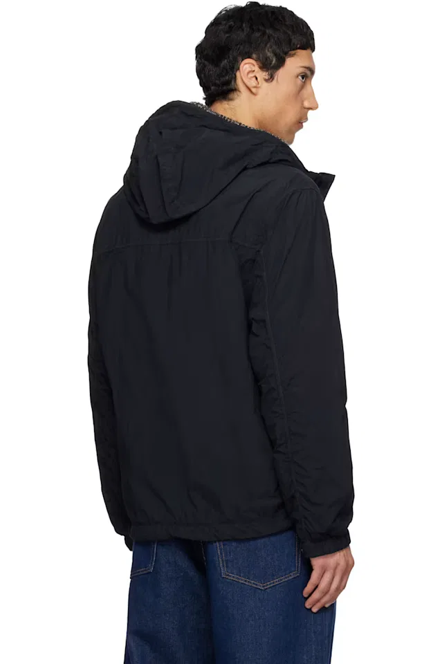 Темно-синяя куртка из нейлона smerigliato-TC Stone Island — фото 3