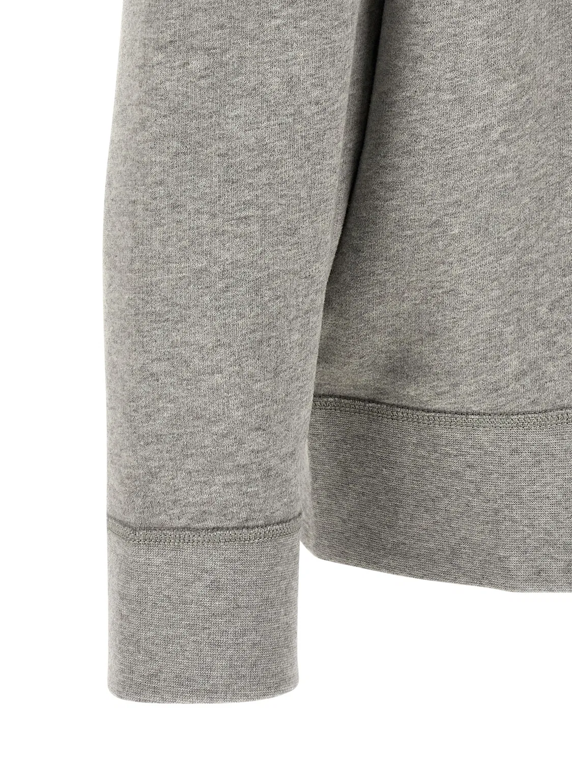 Мужской свитшот с капюшоном на молнии, серый, Polo Ralph Lauren, Gray — фото 4