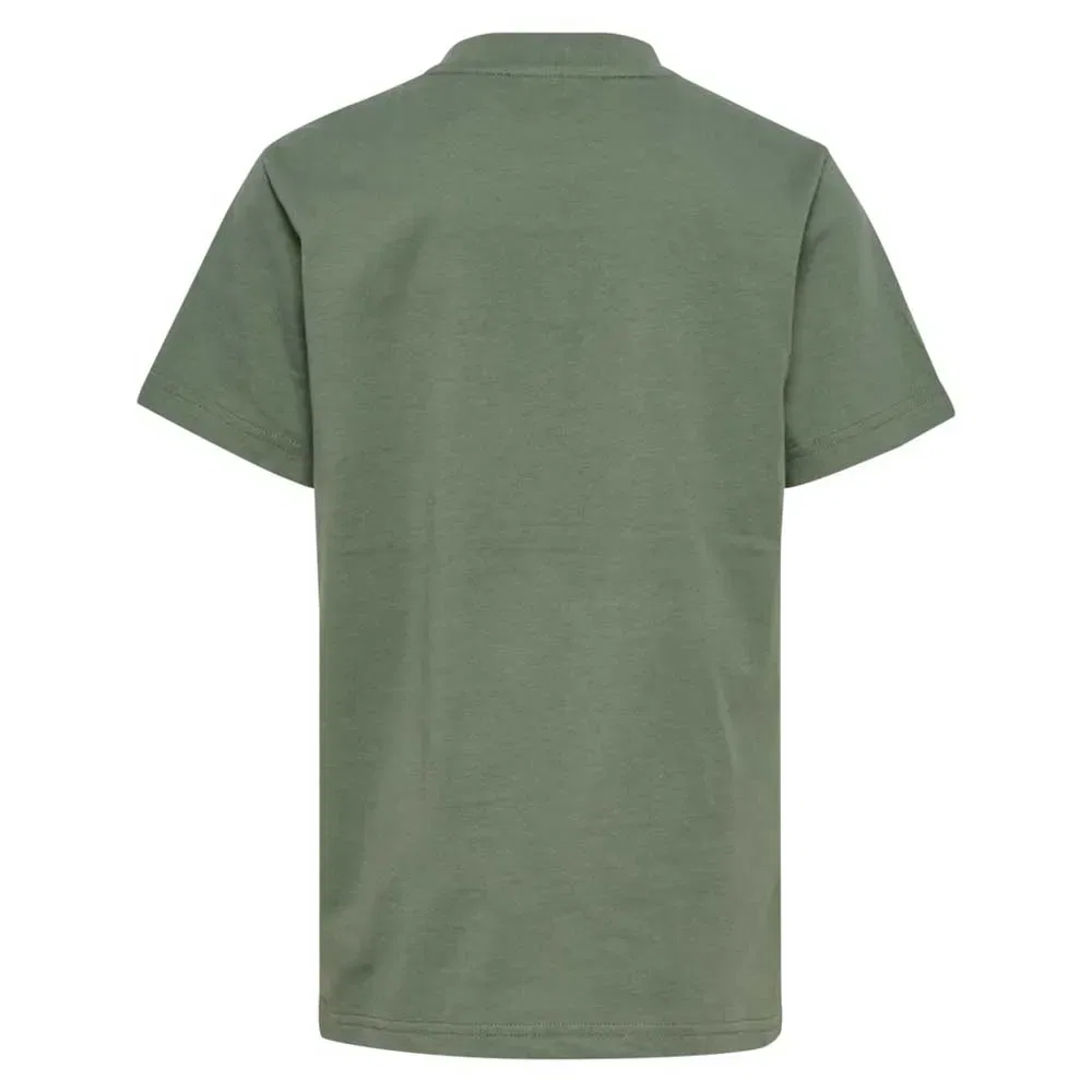 Детская футболка с принтом Hummel Regular Graphic Hummel, Green — фото 2