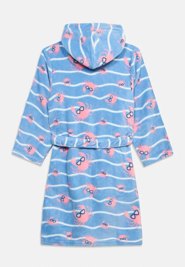 Халат bademantel krebs Playshoes, Blau/Pink — фото 2