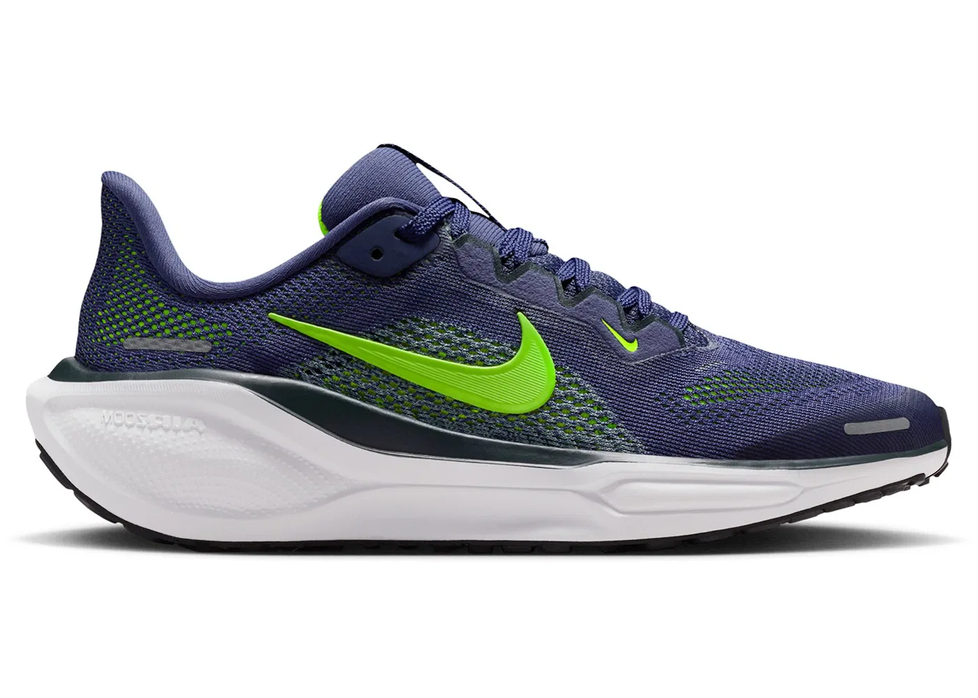 Детские кроссовки для бега с амортизацией Nike Air Zoom Pegasus 41 Nike, Sanded Purple/Seaweed/Cannon/Volt