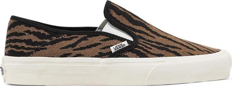 

Кеды Vans Slip-On SF Woven Tiger, коричневый