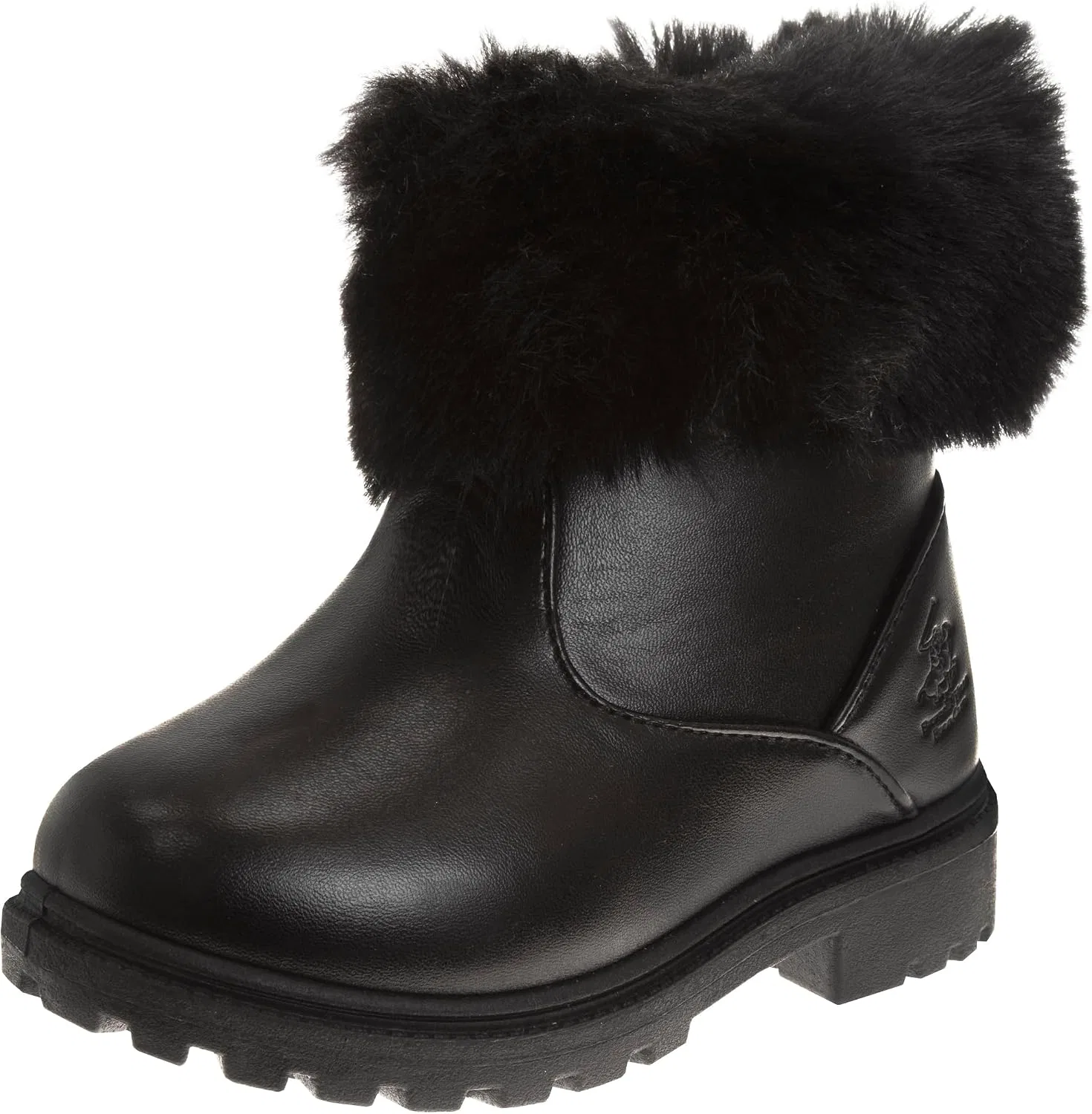 Детские зимние сапоги на меху Beverly Hills Polo Club, Fur Black