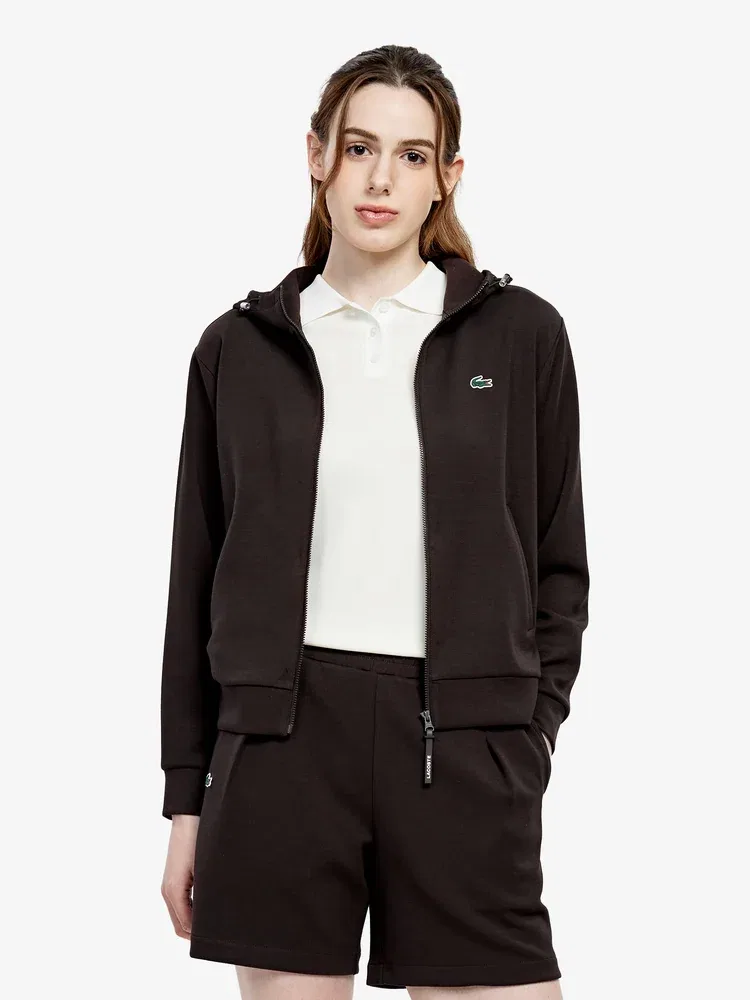 Пуловер LACOSTE Antic Gold, базовый, золотистый