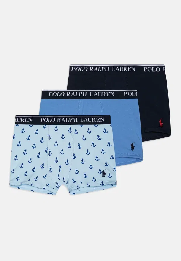 Комплект из 3 трусов с принтом Polo Ralph Lauren, Elite Blue, синий