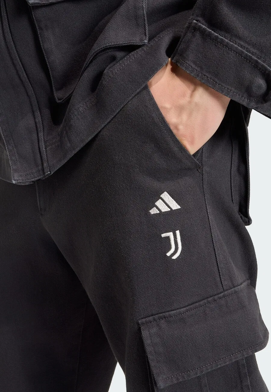 Спортивные брюки ADIDAS PERFORMANCE свободного кроя 'Sgura' черного цвета — фото 3