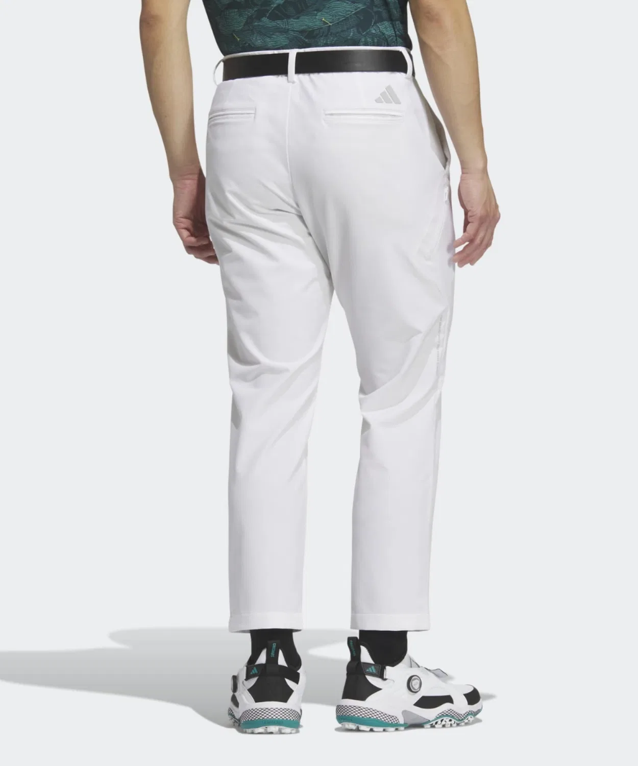 Мужские спортивные брюки с водоотталкивающей отделкой WIND.RDY Adidas Golf, Белый — фото 2