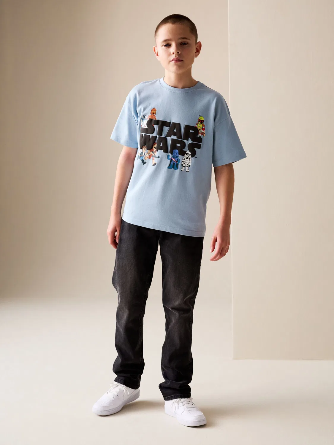 Футболка с принтом Star Wars, Light Blue Next — фото 2