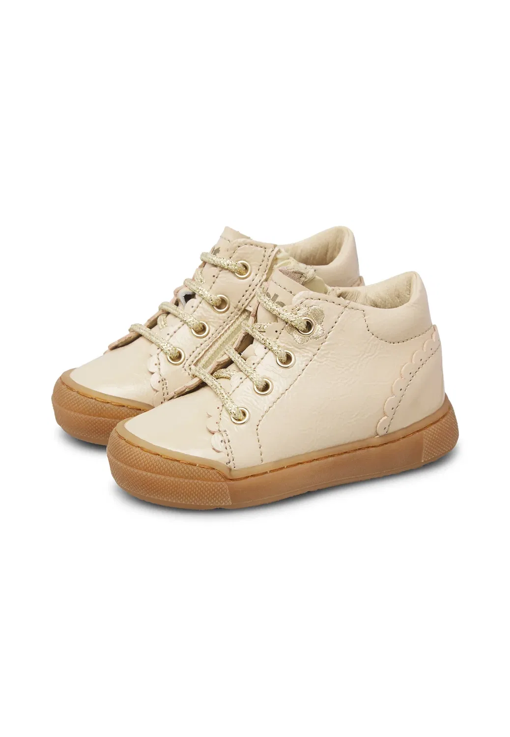 Кроссовки Falcotto, Creme Weiß-Braun — фото 2