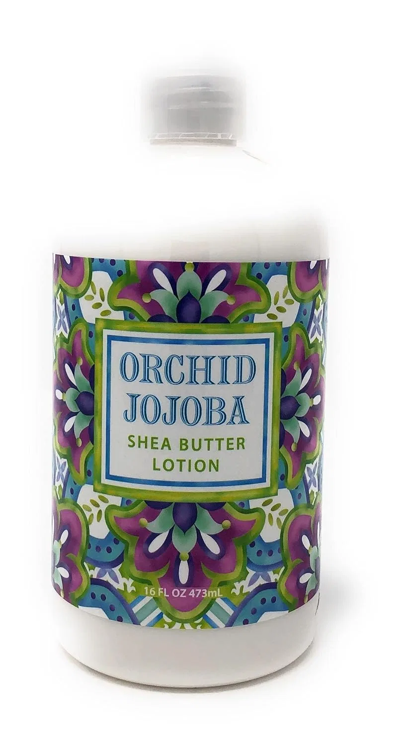 Лосьон для рук и тела Wild Orchid Jojoba Shea Butter, Greenwich Bay Trading Company, 473 мл — фото 3