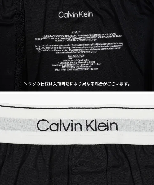 Мужские трусы-боксеры с логотипом, комплект из 3 штук Calvin Klein ICON COTTON STRETCH, Black — фото 2