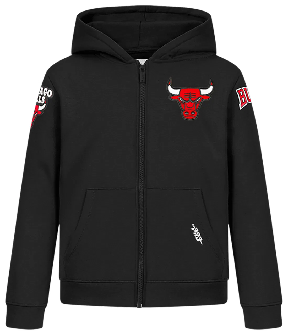 Толстовка для мальчиков Chicago Bulls Classic Fleece Pro Standard, черный