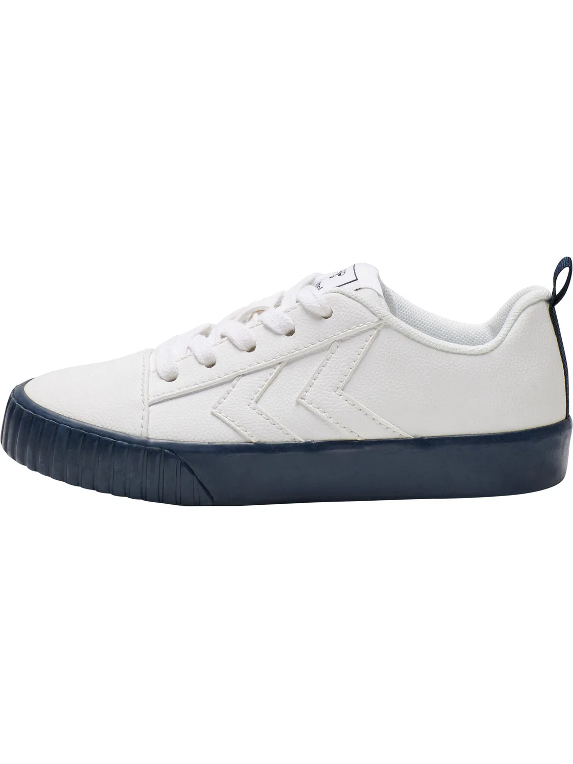 Детские кроссовки с принтом Base Court Kinder Hummel, Blau Dunkelblau