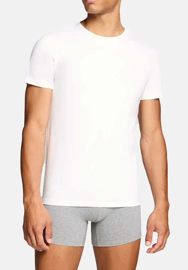 Футболка Levi'S Herren 6-er Pack мужская Herren Unterhemd Rund-Ausschnitt - майка, белый
