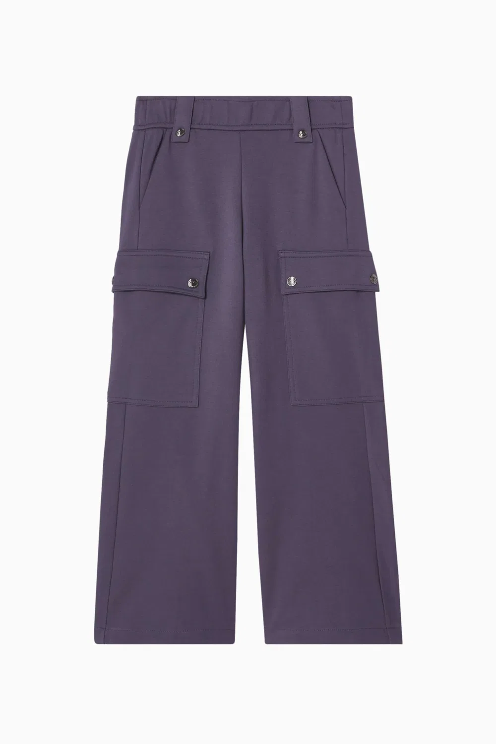 Брюки широкие карго Emporio Armani, фиолетовый