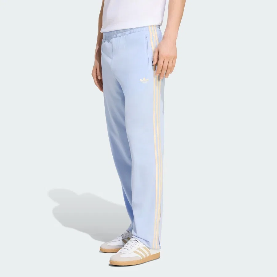 Брюки ADIDAS ORIGINALS Regular Pants 'Firebird' светло-голубого цвета — фото 2