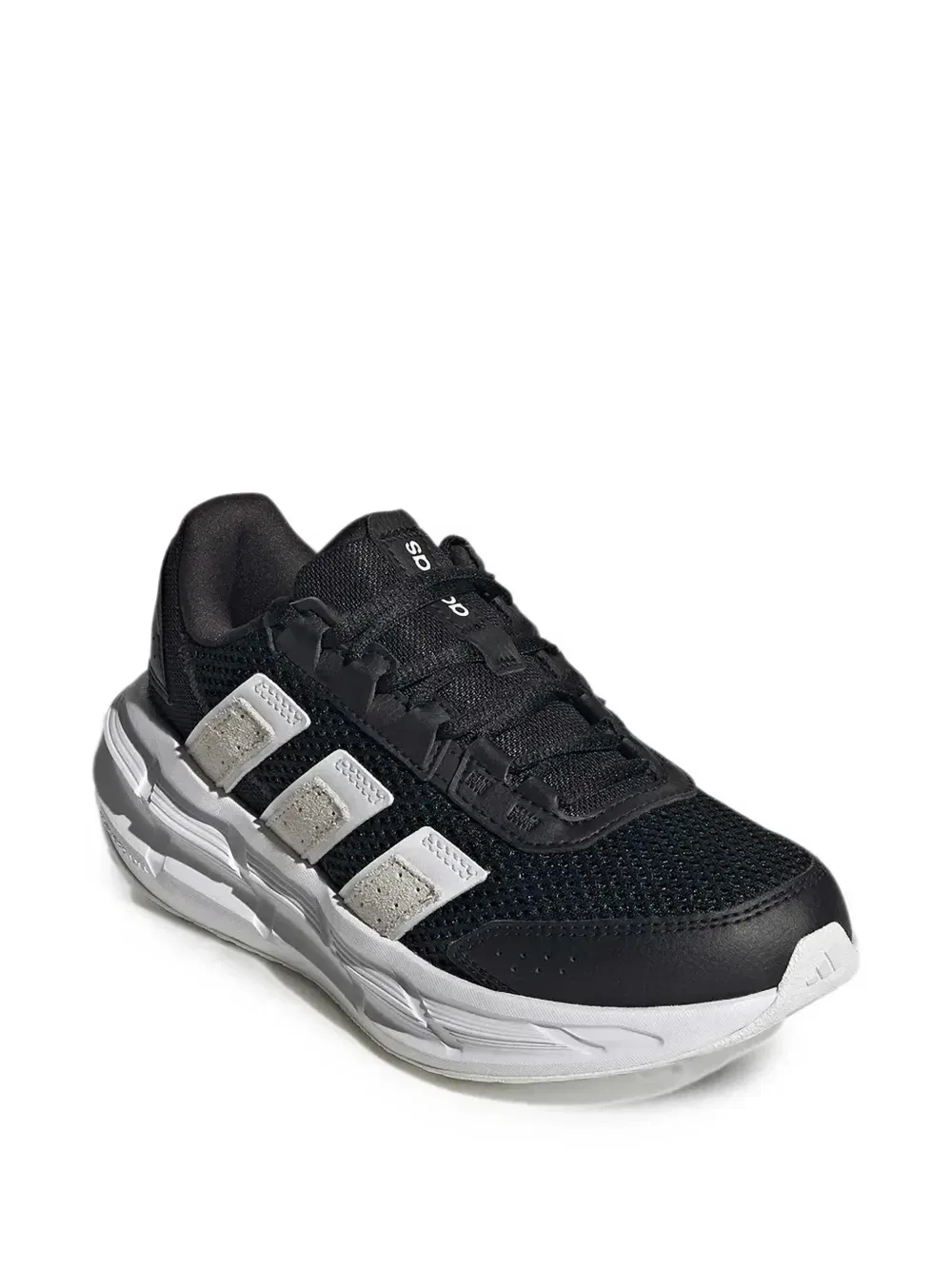 Низкие кроссовки Cloudfoam с круглым носком Adidas Kids, черный — фото 3